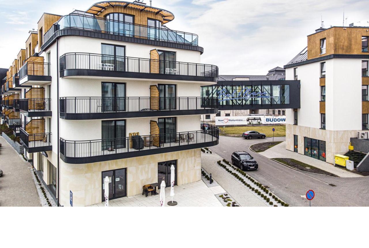 Bel Mare Apartament 128 Z Ogrodkiem ミエンジズドロイェ エクステリア 写真